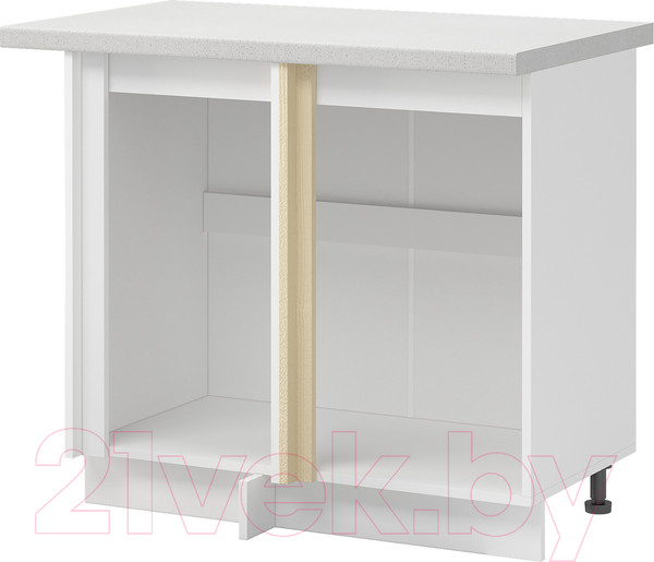 Изображение товара Шкаф под мойку Mio Tesoro Модена ШНУ 1000-М (белый/дуб ваниль)