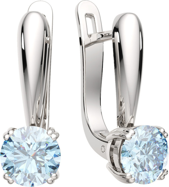 Изображение товара Серьги из серебра ZORKA 0310331 (с наноситалами)