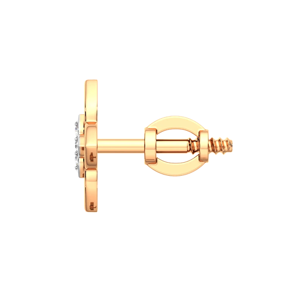 Изображение товара Серьги из розового золота ZORKA 3D00459.14K.R (с бриллиантами)