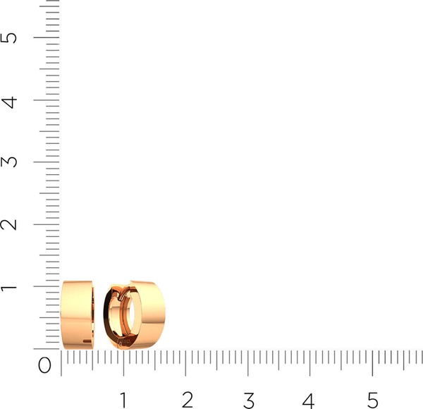 Изображение товара Серьги из розового золота ZORKA 300222.9K.R