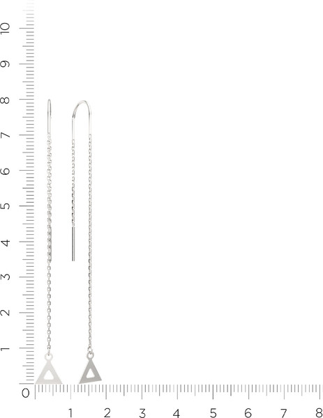 Изображение товара Серьги из серебра ZORKA 0390046
