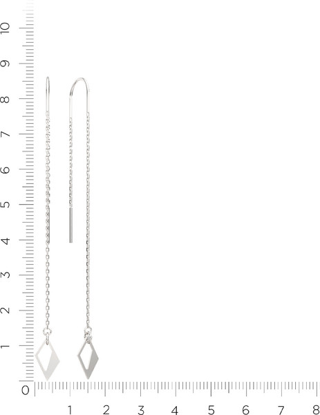 Изображение товара Серьги из серебра ZORKA 0390042.ZZ