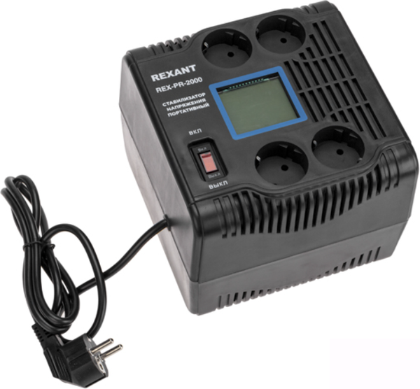 Изображение товара Стабилизатор напряжения Rexant REX-PR-2000 / 11-5032