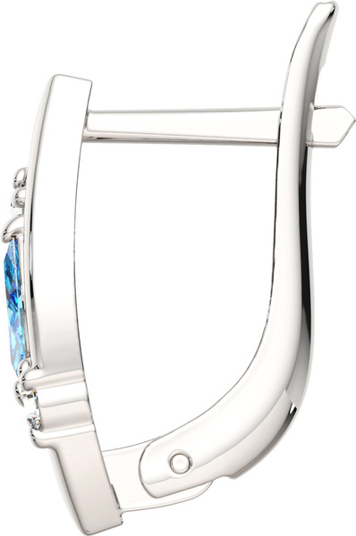 Изображение товара Серьги из серебра ZORKA 03S4025.ZZ (с топазами и фианитами)