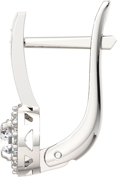 Изображение товара Серьги из серебра ZORKA 0310684.ZZ (с фианитами)