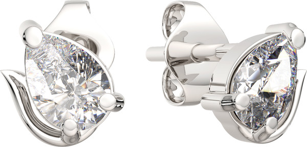 Изображение товара Серьги из серебра ZORKA 0310721.ZZ (с фианитами)