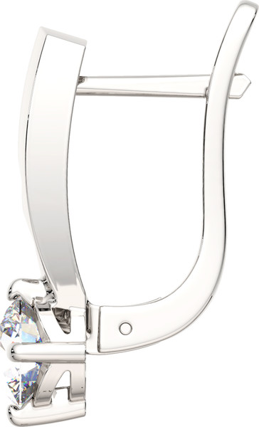 Изображение товара Серьги из серебра ZORKA 0310862.ZZ (с фианитами)