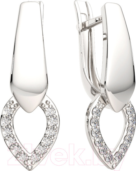 Изображение товара Серьги из серебра ZORKA 03101111 (с фианитами)
