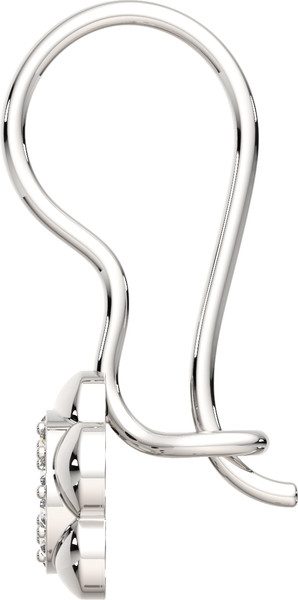 Изображение товара Серьги из серебра ZORKA 0310873 (с фианитами)