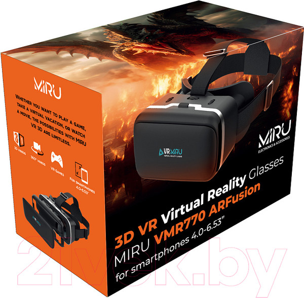 Изображение товара Шлем виртуальной реальности Miru VMR770 ARFusion