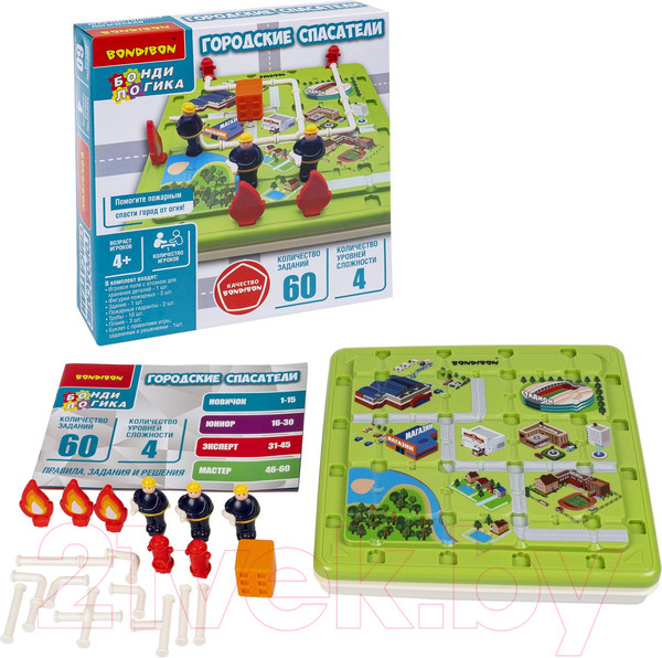 Изображение товара Игра-головоломка Bondibon Городские спасатели / ВВ6398