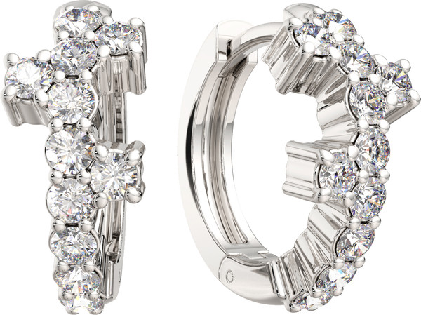 Изображение товара Серьги из серебра ZORKA 03101130 (с фианитами)