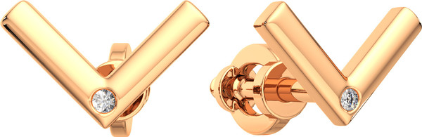 Изображение товара Серьги из розового золота ZORKA 3D00294.9K.R (с бриллиантами)