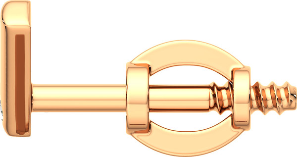 Изображение товара Серьги из розового золота ZORKA 3D00294.9K.R (с бриллиантами)