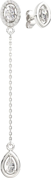 Изображение товара Серьги из серебра ZORKA 0310306 (с фианитами)