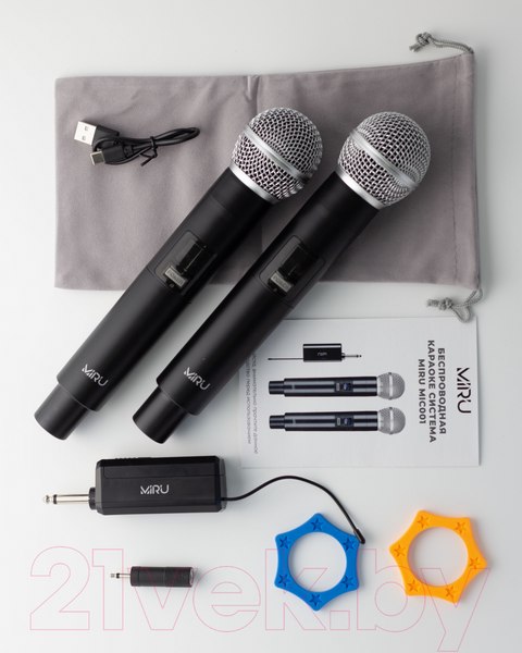 Изображение товара Радиосистема микрофонная Miru MIC001