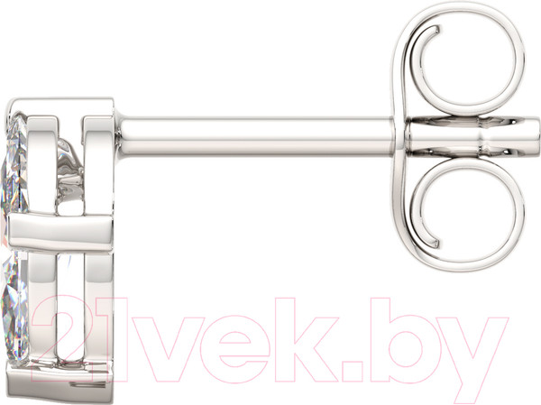 Изображение товара Серьги из серебра ZORKA 0310198 (с фианитами)