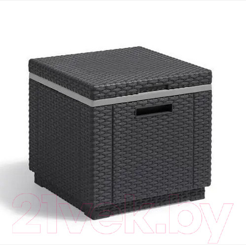 Изображение товара Стол садовый Keter Ice Cube / 213828 (графит)