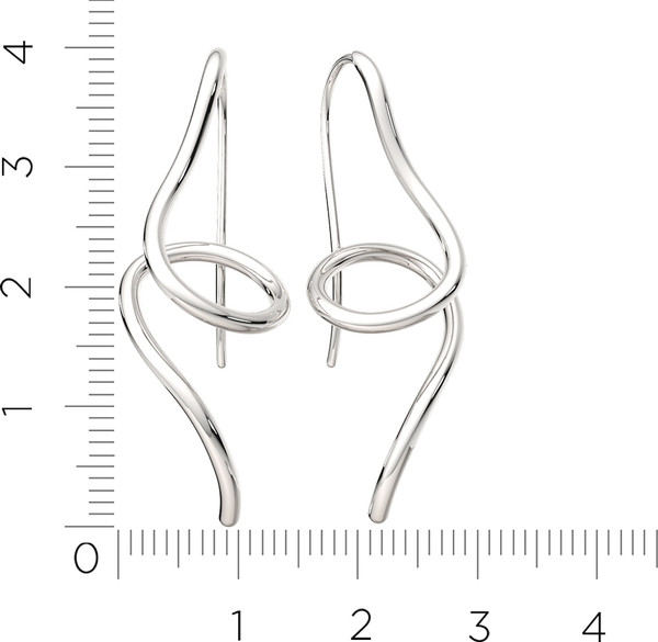 Изображение товара Серьги из серебра ZORKA 0300069