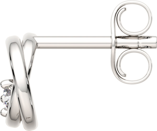 Изображение товара Серьги из серебра ZORKA 0310591 (с фианитами)