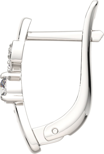 Изображение товара Серьги из серебра ZORKA 03101264 (с фианитами)