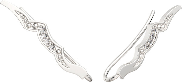 Изображение товара Серьги из серебра ZORKA 0310740.ZZ (с фианитами)