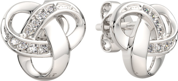 Изображение товара Серьги из серебра ZORKA 0310635 (с фианитами)