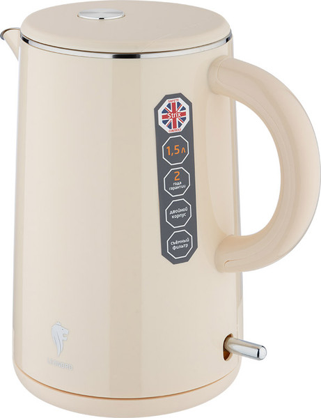 Изображение товара Электрочайник Leonord LE-1517 / 107953 (бежевый)
