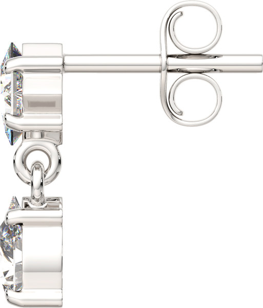 Изображение товара Серьги из серебра ZORKA 0310829 (с фианитами)