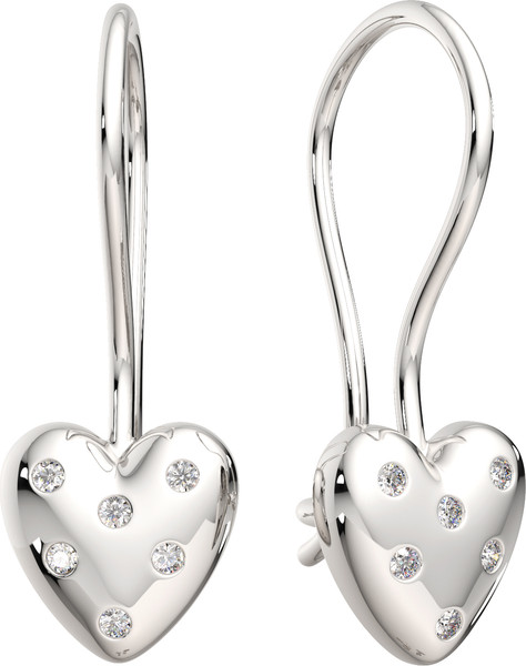 Изображение товара Серьги из серебра ZORKA 0310844 (с фианитами)