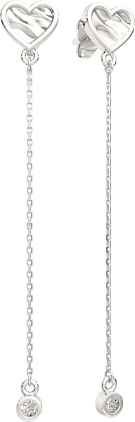 Изображение товара Серьги из серебра ZORKA 03101134 (с фианитами)