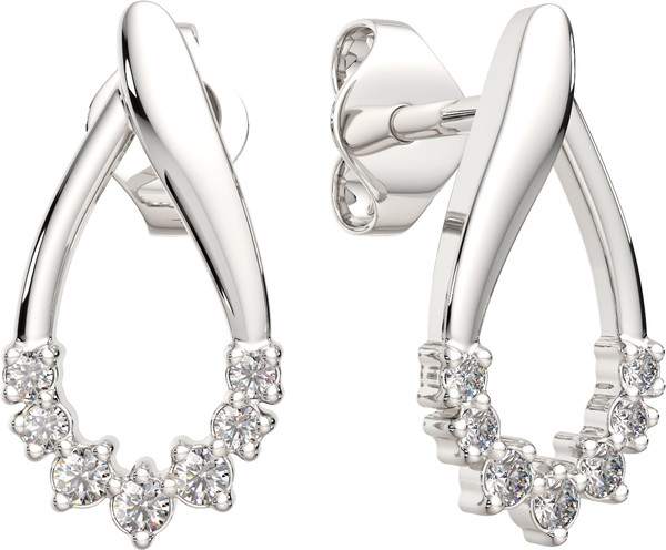 Изображение товара Серьги из серебра ZORKA 0310611 (с фианитами)