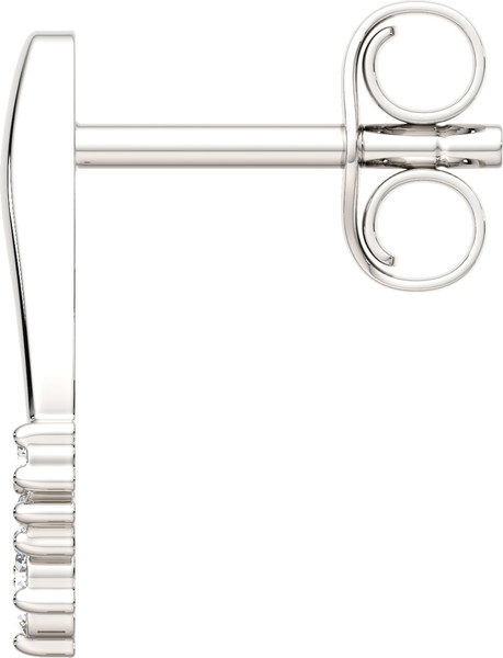 Изображение товара Серьги из серебра ZORKA 0310611 (с фианитами)