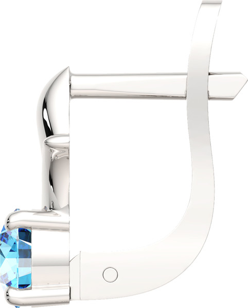 Изображение товара Серьги из серебра ZORKA 0310063/т (с фианитами)