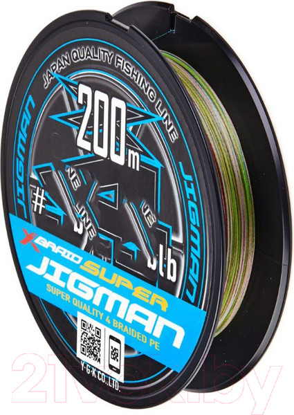 Изображение товара Леска плетеная YGK X-Braid Super Jigman X4 0.128мм 200м / X015-060