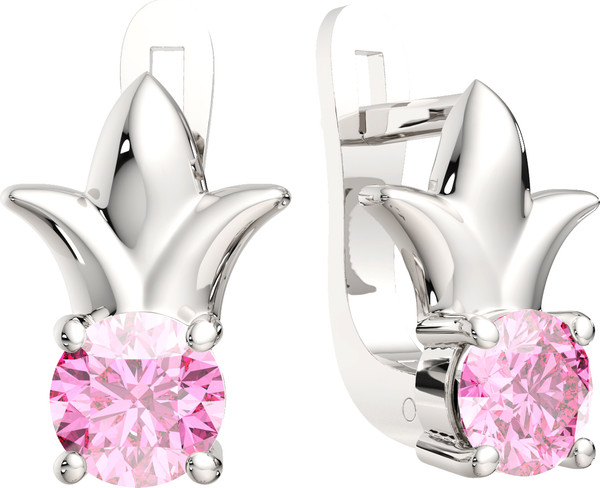 Изображение товара Серьги из серебра ZORKA 0310063/р (с фианитами)