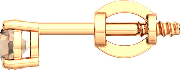 Изображение товара Серьги из розового золота ZORKA 3S90130.14K.R (с раухтопазами)