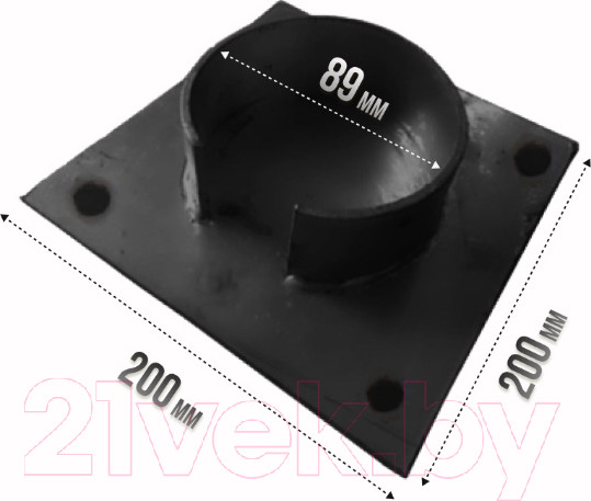 Изображение товара Оголовок для сваи Grins Metall 89 200x200мм