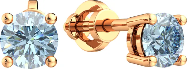 Серьги из розового золота ZORKA 3S40130.14K.R (с топазами)