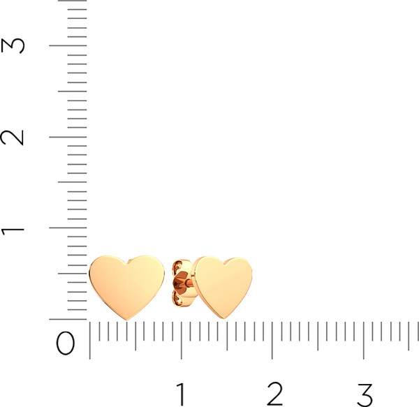 Изображение товара Серьги из розового золота ZORKA 300118-9K