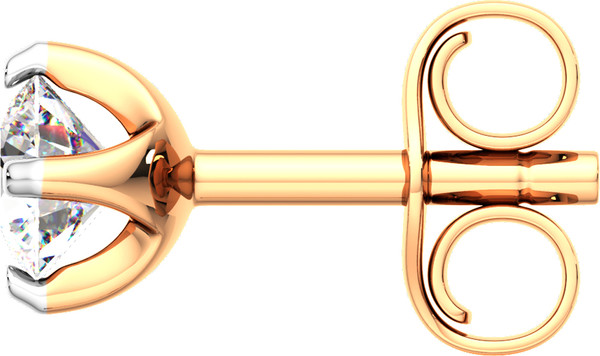 Изображение товара Серьги из розового золота ZORKA 3101360.14K.R (с фианитами)