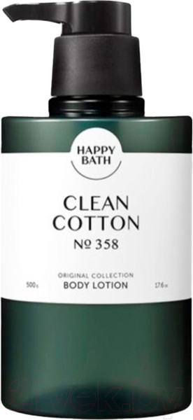 Изображение товара Лосьон для тела Happy Bath Original Collection Clean Cotton (500г)