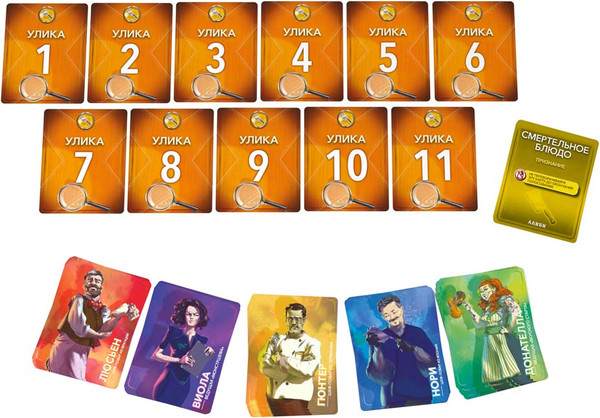 Изображение товара Настольная игра Стиль Жизни Алиби. Смертельное блюдо / УТ100030332