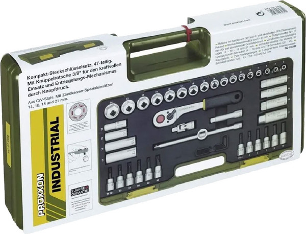 Изображение товара Набор головок слесарных Proxxon 23282