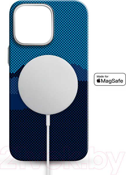 Изображение товара Чехол-накладка Luxo Горный пейзаж J271 для iPhone 14 Pro Max (черный/синий)