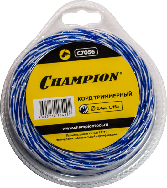 Изображение товара Леска для триммера Champion C7056
