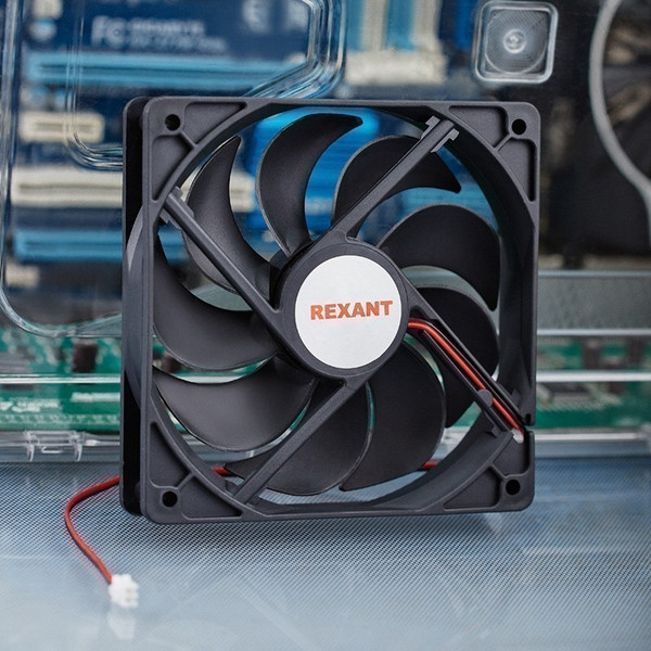 Изображение товара Вентилятор для корпуса Rexant RХ 12025MS 12 VDC / 72-5120