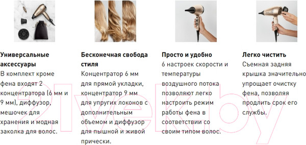 Изображение товара Профессиональный фен Rowenta CV8861F0