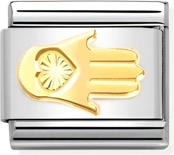 Изображение товара Звено для браслета NominatioN Рука с сердцем 030149/47