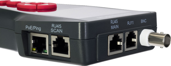 Изображение товара Кабельный тестер Ermenrich NetGeeks Измеритель длины кабеля NL70 / 82555